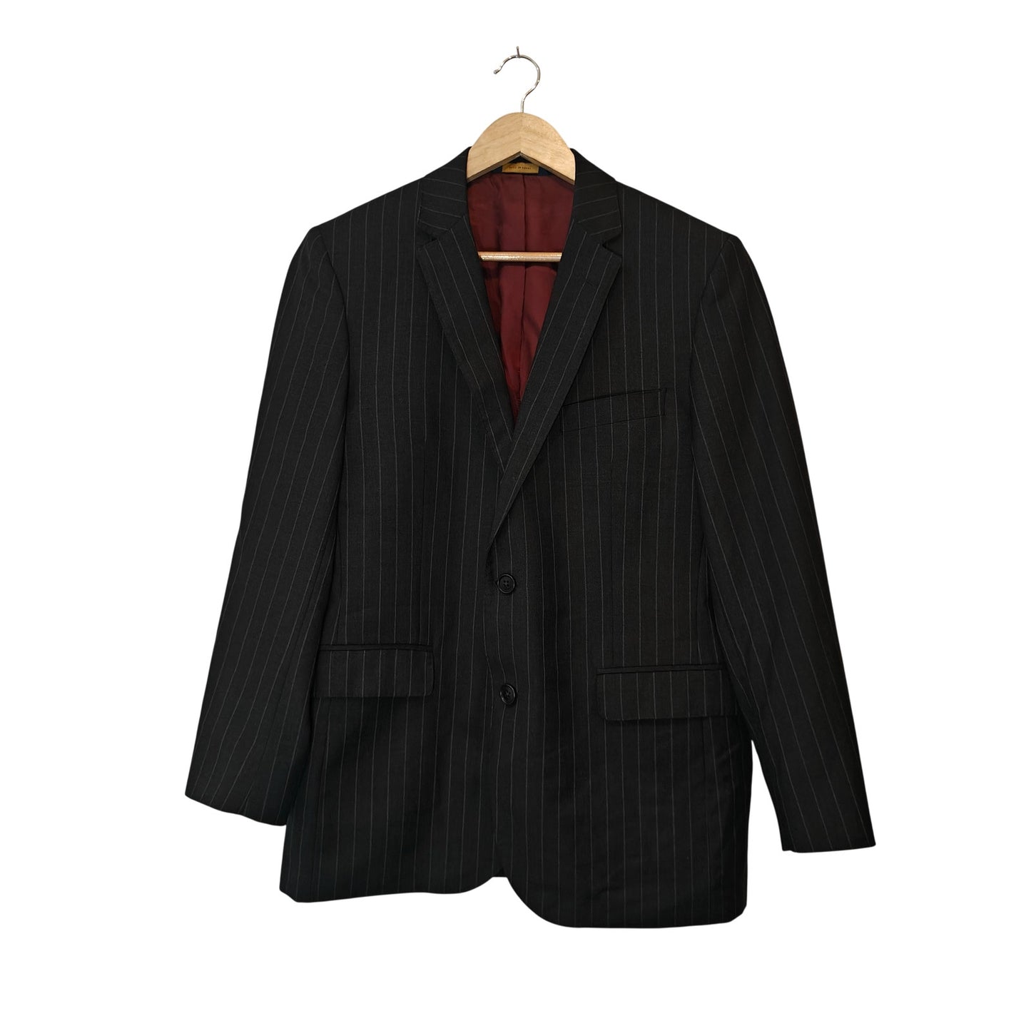 Brooksgate Milano Pinstripe Wool Blazer