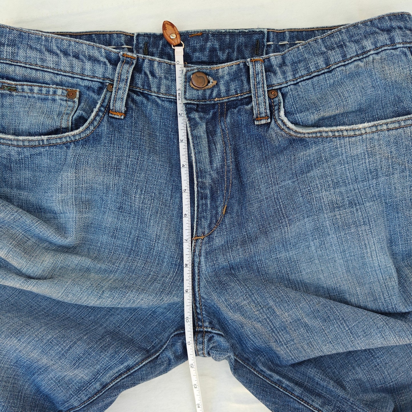 Straight Leg Cotton Jeans size 34