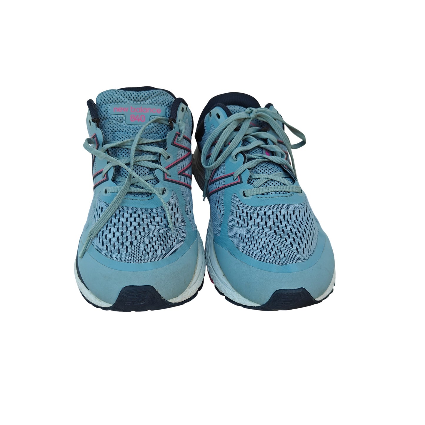 Blue and Pink 840 Running Shoes