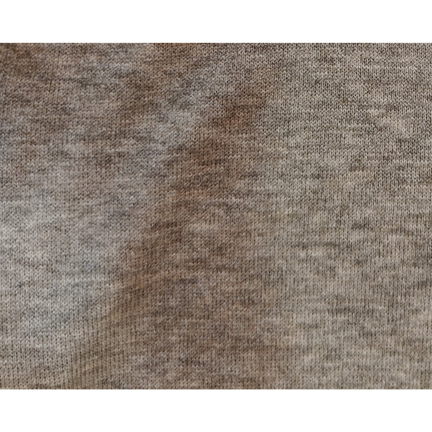 Heather Gray Puff Sleeve Long Sleeve Sweater