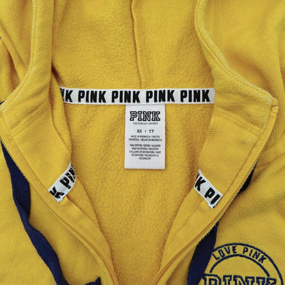 Yellow Half Zip Hoodie