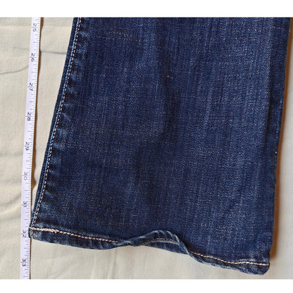 Dark Wash Kasandra Mid Rise Bootcut Jeans