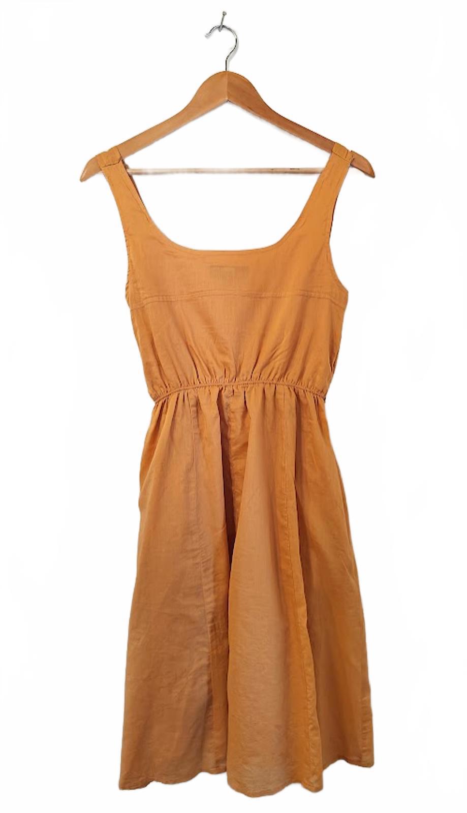 Gold Sleeveless Sun Dress - Size XS