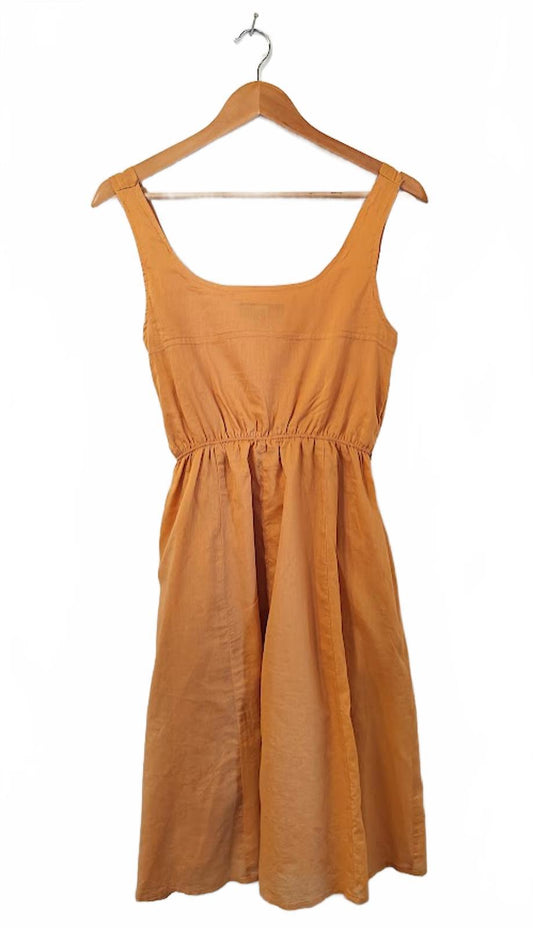 Gold Sleeveless Sun Dress - Size XS