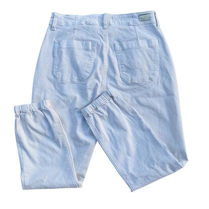 White Mayslie High Rise Joggers