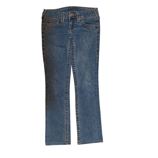 Medium Wash Mid Rise Bootcut Jeans