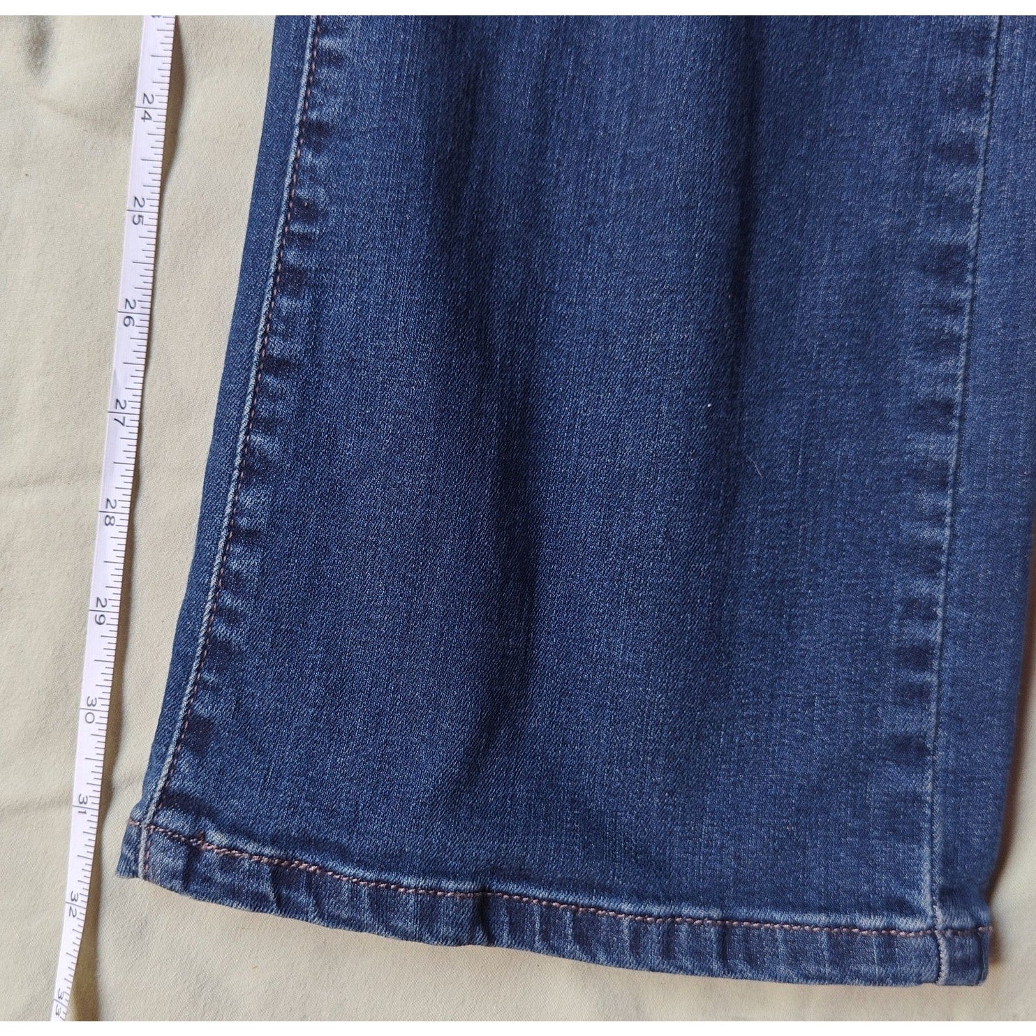 529 Medium Wash Curvy Bootcut Jeans Size 10