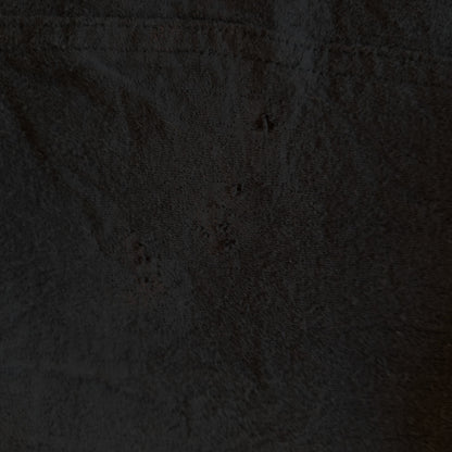Black Sherpa-Lined Hooded Jacket
