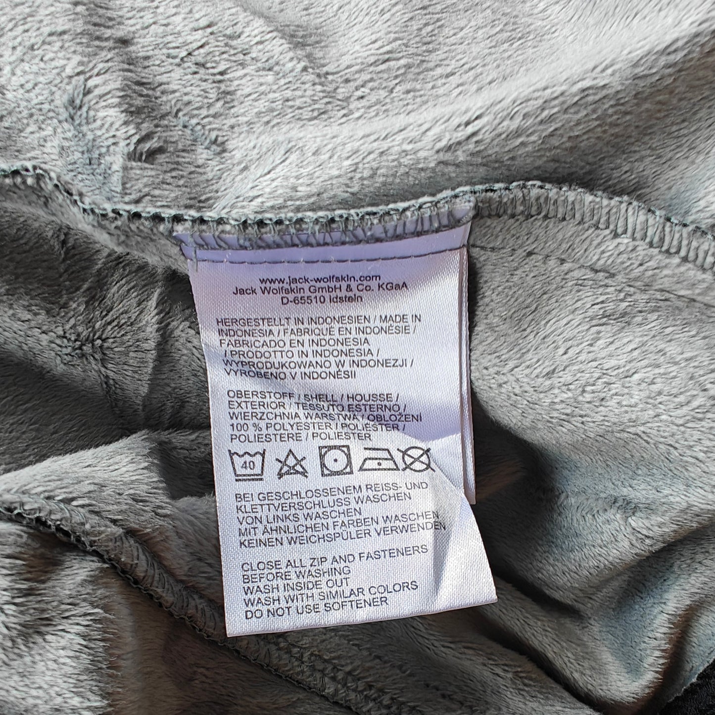 Gray Hooded Outdoor Jacket