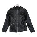Creaciones El Cepi Black Sheep Leather Moto Jacket