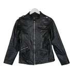 Creaciones El Cepi Black Sheep Leather Moto Jacket