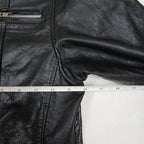 Creaciones El Cepi Black Sheep Leather Moto Jacket