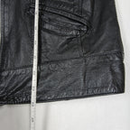 Creaciones El Cepi Black Sheep Leather Moto Jacket