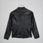 Creaciones El Cepi Black Sheep Leather Moto Jacket