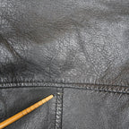 Creaciones El Cepi Black Sheep Leather Moto Jacket
