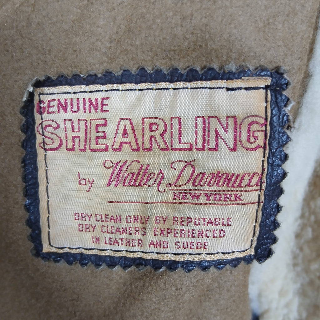 Walter Davoucci Genuine Shearling B-3 Aviator Jacket