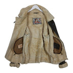 Walter Davoucci Genuine Shearling B-3 Aviator Jacket