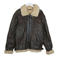 Walter Davoucci Genuine Shearling B-3 Aviator Jacket