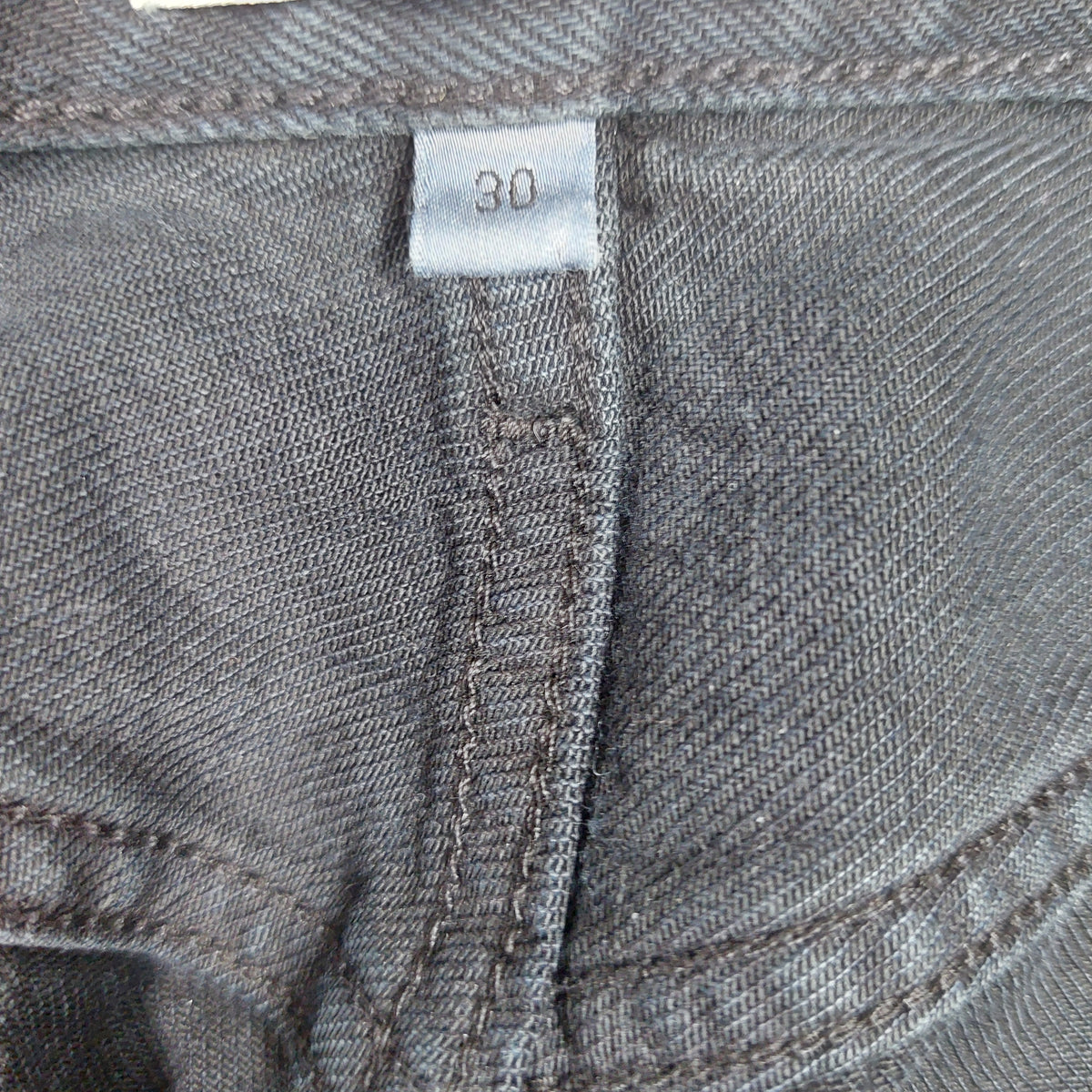 AGOLDE ’90s Pinch Waist Long Straight Jeans Crushed Black Women’s 30