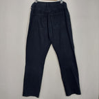 AGOLDE ’90s Pinch Waist Long Straight Jeans Crushed Black Women’s 30