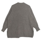Polo Ralph Lauren Gray Ribbed Open-Front Cardigan – Women’s Small