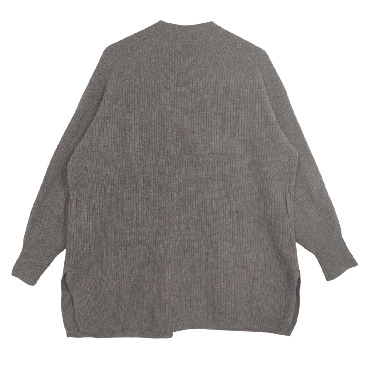 Polo Ralph Lauren Gray Ribbed Open-Front Cardigan – Women’s Small