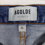 AGOLDE Riley High-Rise Straight Crop Jeans – Size 25