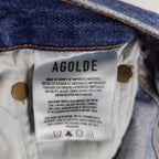 AGOLDE Riley High-Rise Straight Crop Jeans – Size 25