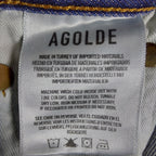 AGOLDE Riley High-Rise Straight Crop Jeans – Size 25