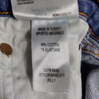 AGOLDE Riley High-Rise Straight Crop Jeans – Size 25