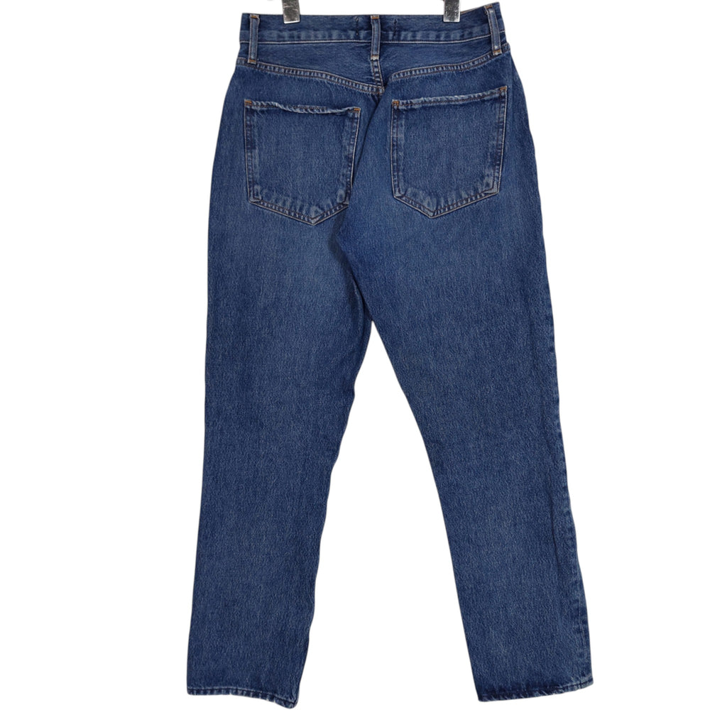 AGOLDE Riley High-Rise Straight Crop Jeans – Size 25