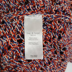 Rag & Bone Kara Crew Multicolor Cotton Sweater – Medium