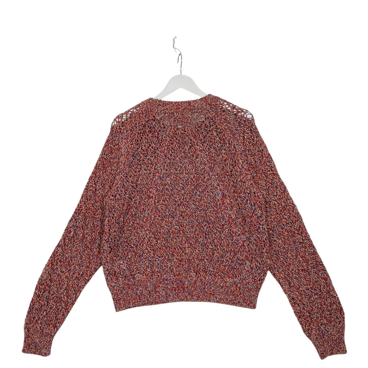 Rag & Bone Kara Crew Multicolor Cotton Sweater – Medium