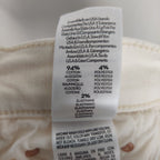 MOTHER Ivory Step-Hem Stretch Jeans – Size 27
