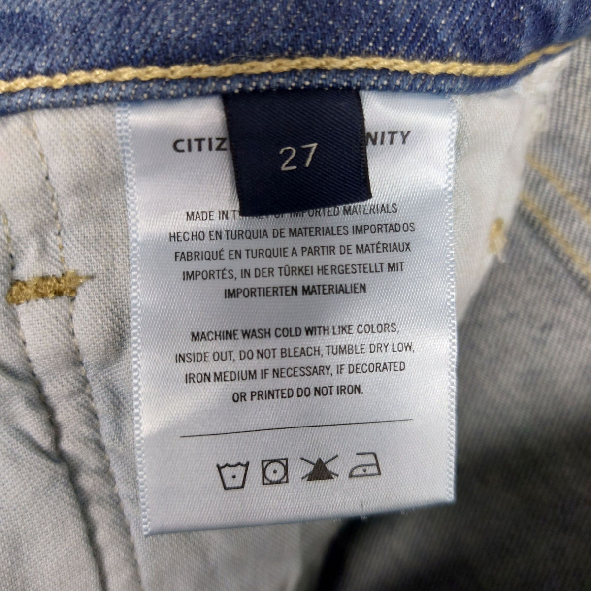 Citizens of Humanity Daphne Crop High-Rise Jeans – Size 27