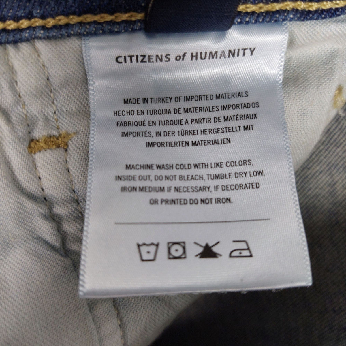 Citizens of Humanity Daphne Crop High-Rise Jeans – Size 27