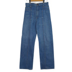 Reformation ’70s High-Rise Straight-Leg Jeans – Chesapeake Blue