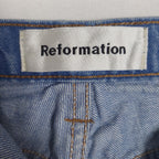 Reformation ’70s High-Rise Straight-Leg Jeans – Chesapeake Blue