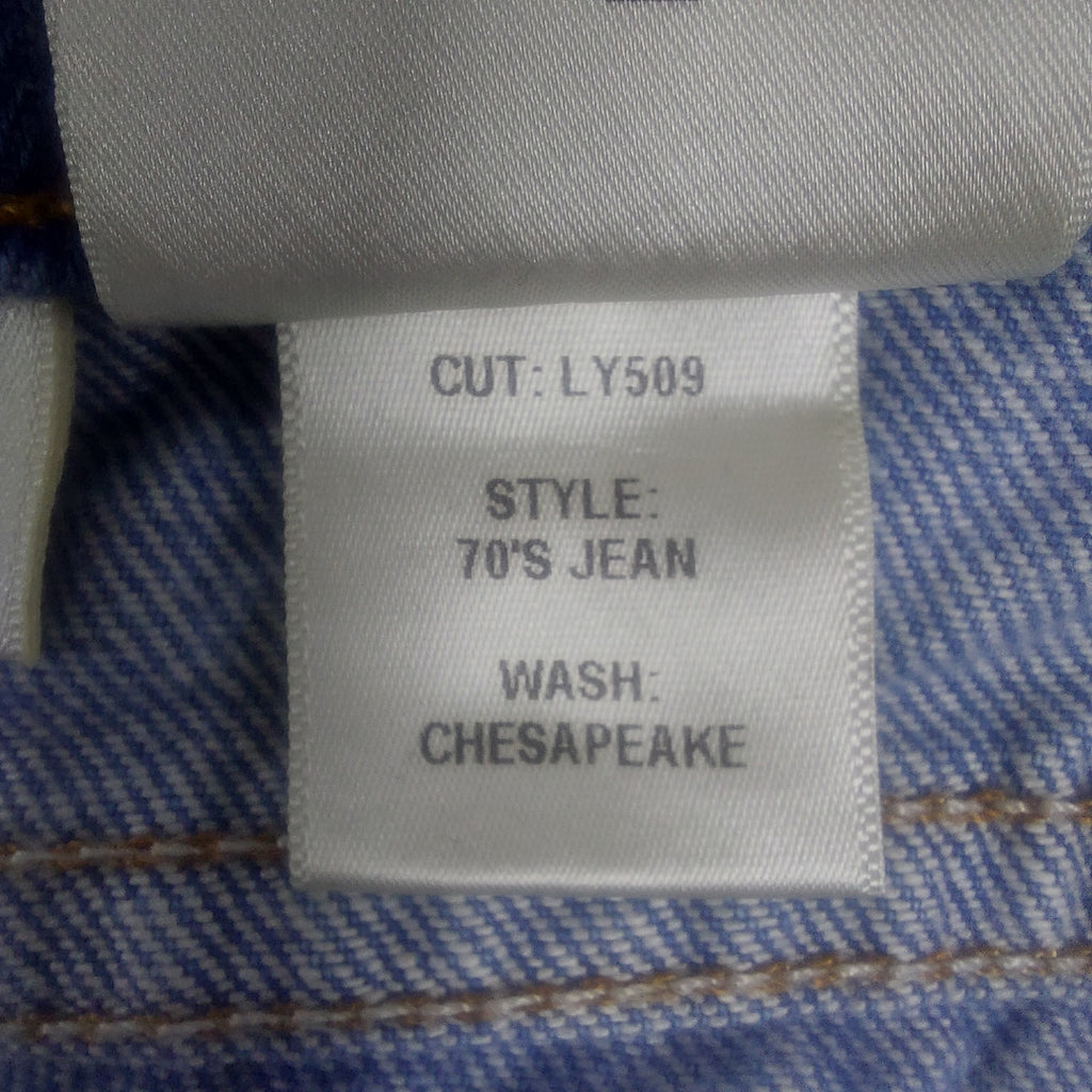 Reformation ’70s High-Rise Straight-Leg Jeans – Chesapeake Blue