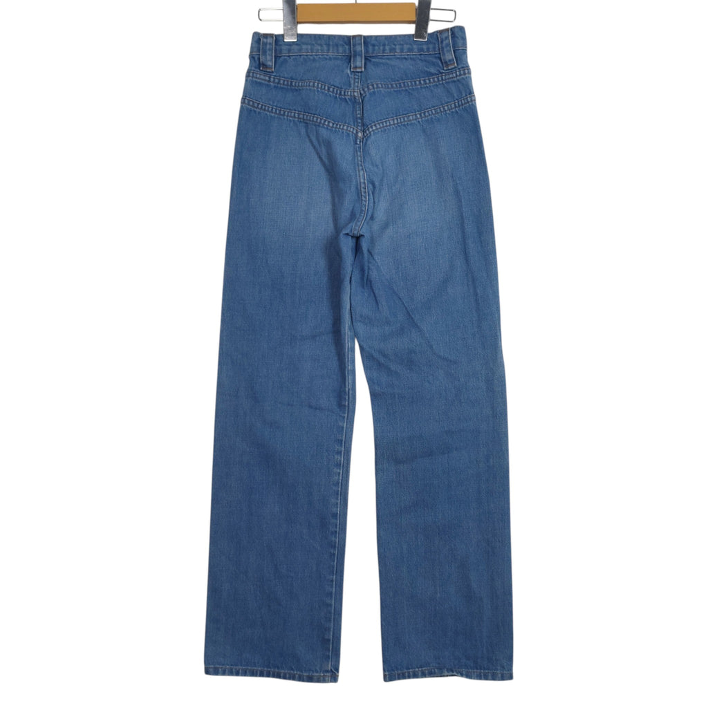 Reformation ’70s High-Rise Straight-Leg Jeans – Chesapeake Blue