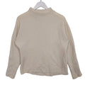 Vince Wool & Cashmere Funnel-Neck Sweater – Ivory