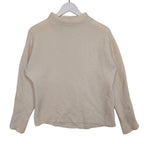Vince Wool & Cashmere Funnel-Neck Sweater – Ivory