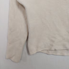 Vince Wool & Cashmere Funnel-Neck Sweater – Ivory