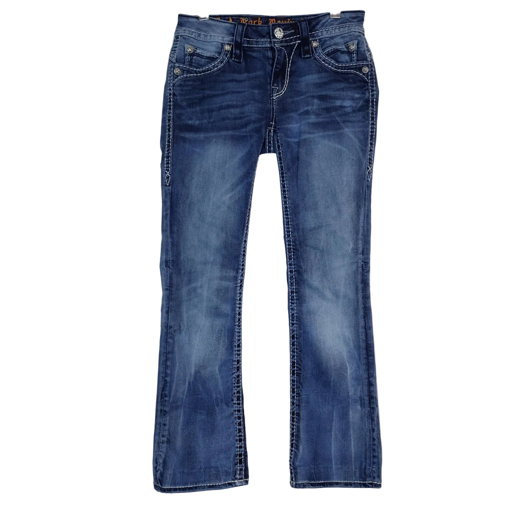 Rock Revival Johanna Bootcut Jeans Women’s 27 Medium Wash Stretch Denim