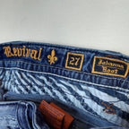 Rock Revival Johanna Bootcut Jeans Women’s 27 Medium Wash Stretch Denim