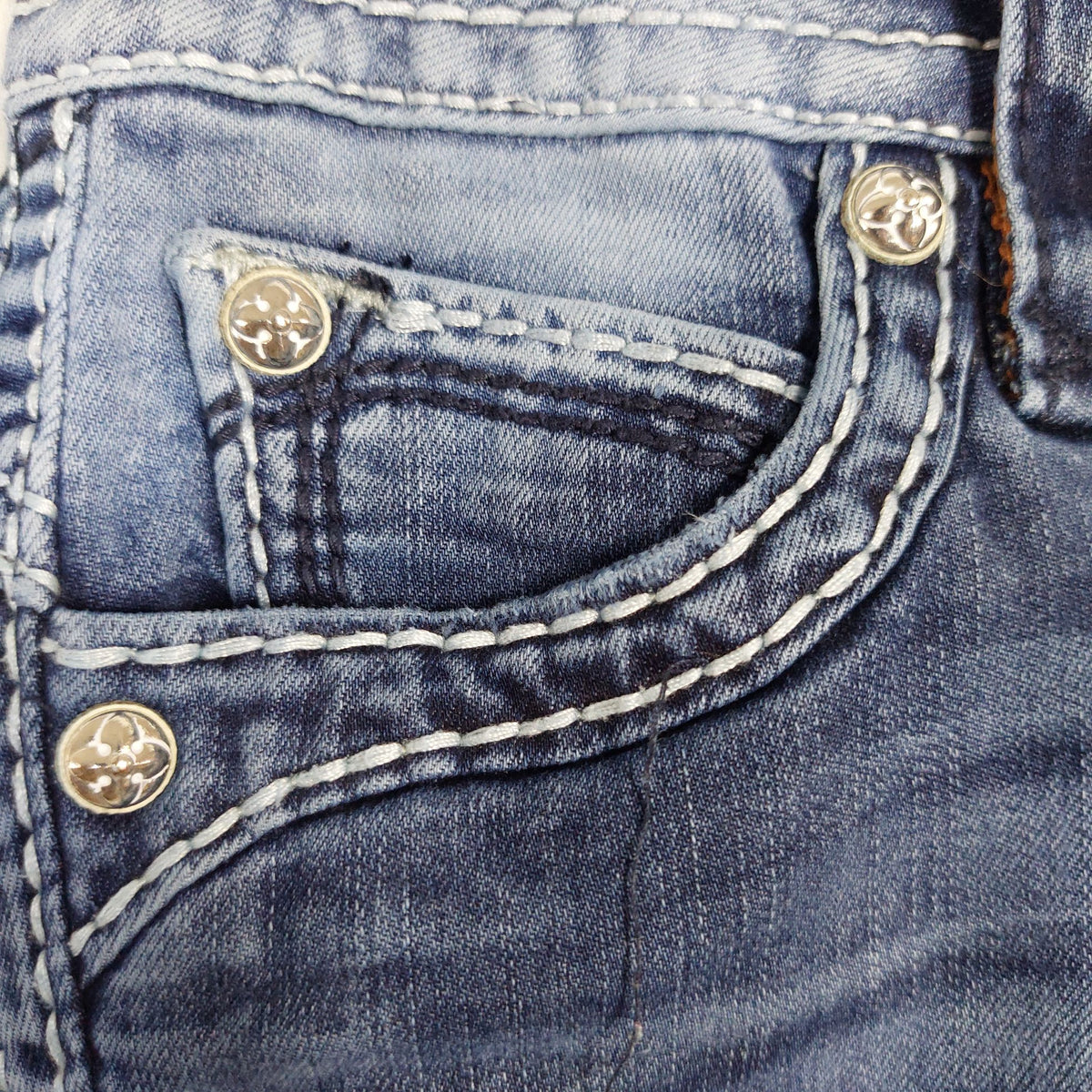 Rock Revival Johanna Bootcut Jeans Women’s 27 Medium Wash Stretch Denim