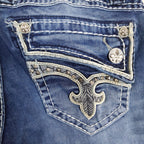 Rock Revival Johanna Bootcut Jeans Women’s 27 Medium Wash Stretch Denim
