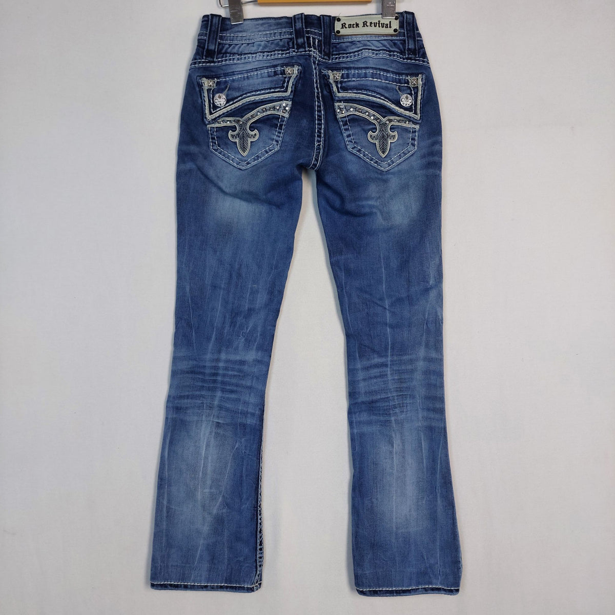Rock Revival Johanna Bootcut Jeans Women’s 27 Medium Wash Stretch Denim