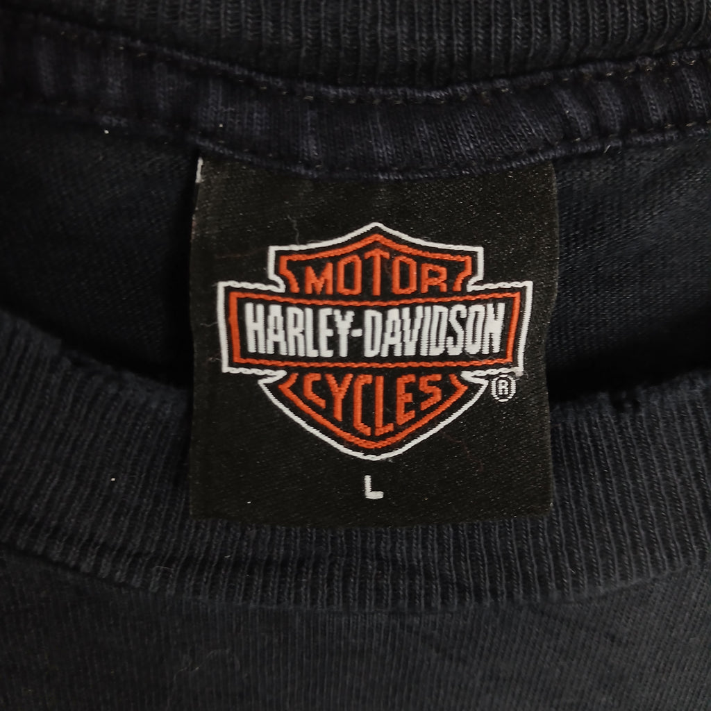 Harley-Davidson Blocker Parryville PA Faded Black Graphic T-Shirt Men’s L