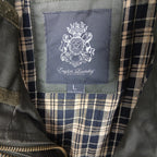 English Laundry Plaid-Lined Field Jacket